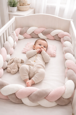 Tour de lit tressé pour bébé - Vignette | Couvertures Cosy