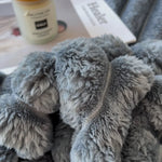 Thick striped blanket - Vignette | Couvertures Cosy