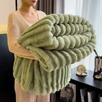 Thick Fleece Blanket - Vignette | Couvertures Cosy