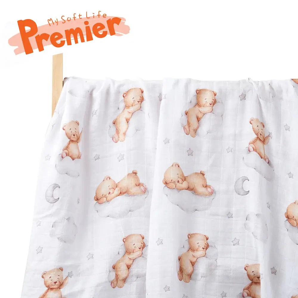 Couverture emmaillotage bébé 12