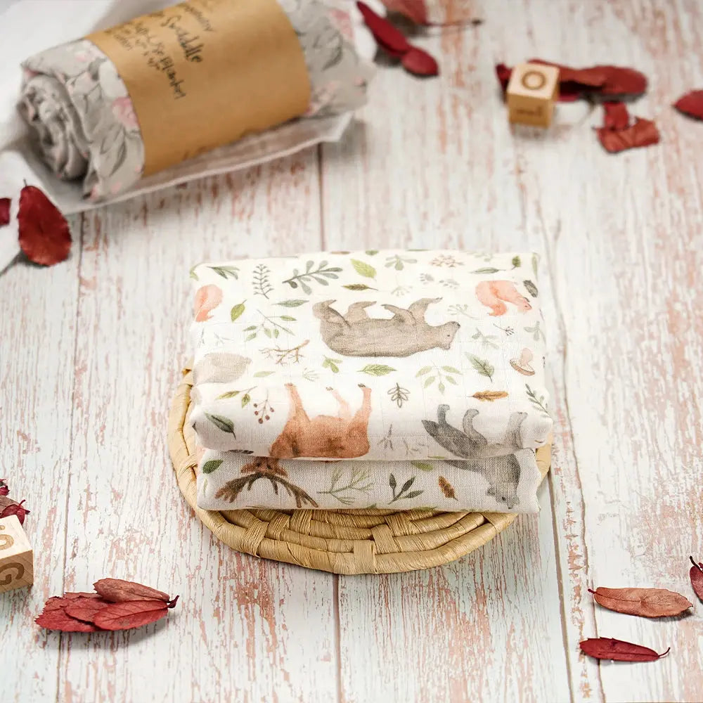 Couverture emmaillotage bébé 3
