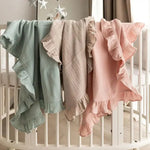 100% Organic Cotton Baby Blanket - Vignette | Couvertures Cosy
