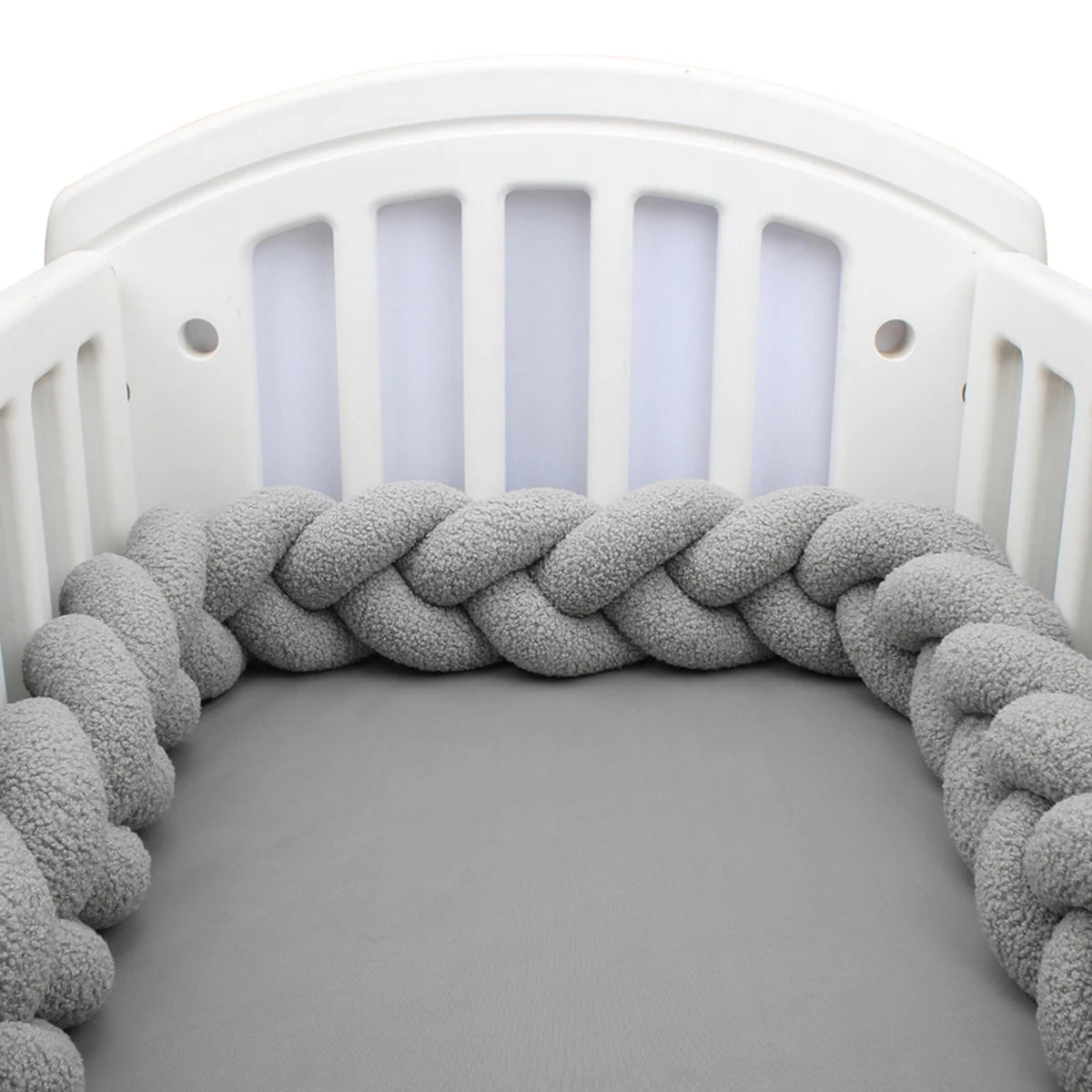 Tour de Lit de Bébé tressé Couvertures Cosy