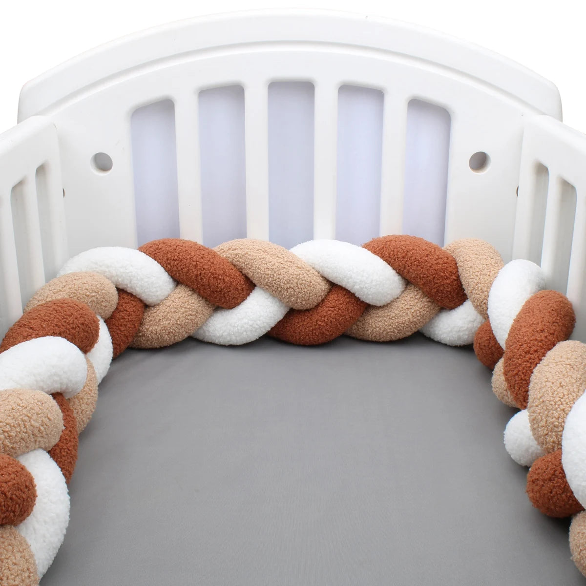 Tour de Lit de Bébé tressé Couvertures Cosy