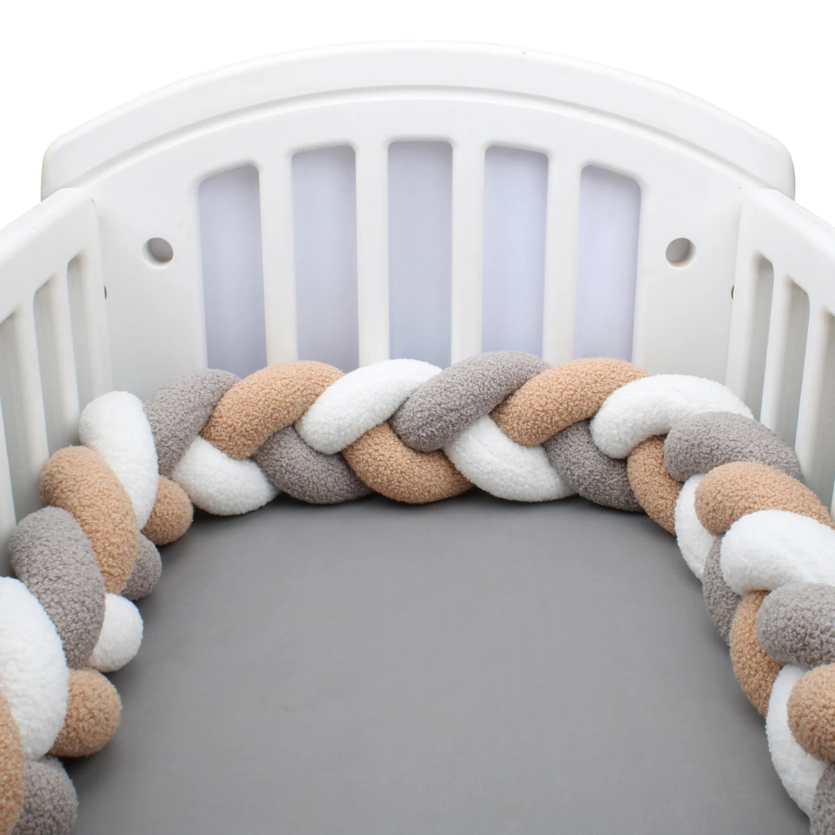 Tour de Lit de Bébé tressé Couvertures Cosy