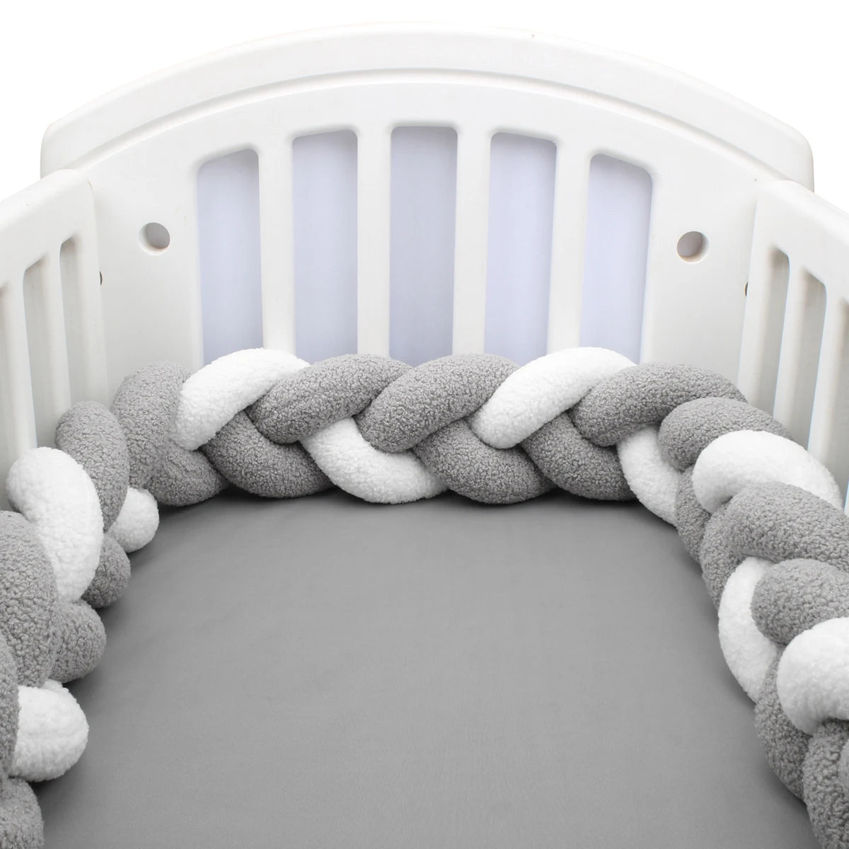 Tour de Lit de Bébé tressé Couvertures Cosy