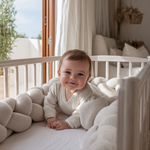Tour de lit tressé pour bébé - Vignette | Couvertures Cosy